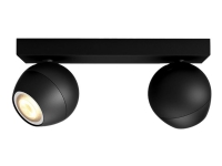 Philips Hue White Ambiance Buckram 2-Spot - Sort BT