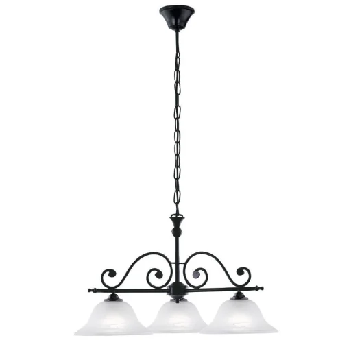 Murcia Lysekrone Ø630 sort, E27, 3X60W