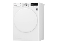 LG V3RT8N - Tørremaskine - Wi-Fi - bredde: 60 cm - dybde: 69 cm - højde: 85 cm - frontbetjening - hvid