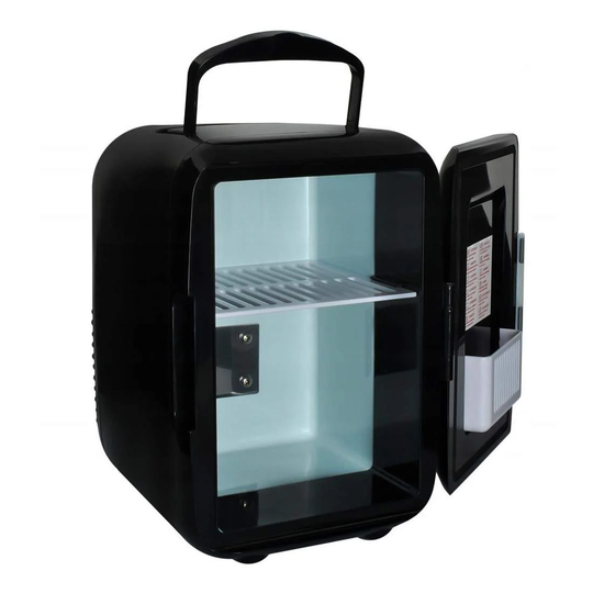 Minikøleskab 4 liter - Sort