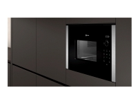 Neff N 50 HLAWD23N0 - Mikrobølgeovn - til indbygning - 20 liter - 800 W - sort