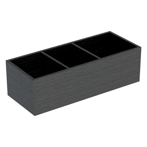 GEBERIT skuffeinnsats 180x373x143mm H sponplate melamin grå