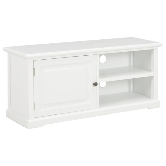 vidaXL tv-skab 90 x 30 x 40 cm træ hvid