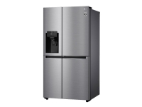 LG GSJ760PZZE - Køleskab/fryser - side-by-side med vanddispenser, isdispenser - Wi-Fi - bredde: 91.2 cm - dybde: 73.8 cm - højde: 179 cm - 625 liter - Klasse E - stål