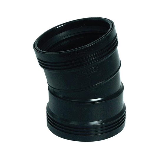 Wavin Wafix Plus Bend PP 15-88,5° Ø32-110mm 75mm / 15°