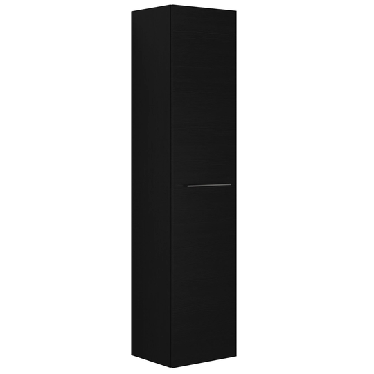Dansani Mido+ Høyskap 1 dør B30-40xd35xh172,8cm Svart Struktur / 40cm Venstre