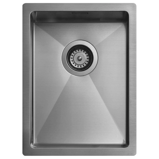 Tapwell Ta3040 PVD Kjøkkenvask B37xd45cm Black Chrome