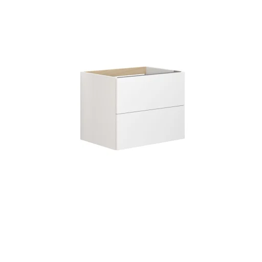 Dansani Inzo Underskap 2sk 48x60x44 cm, Hvit Høyglans