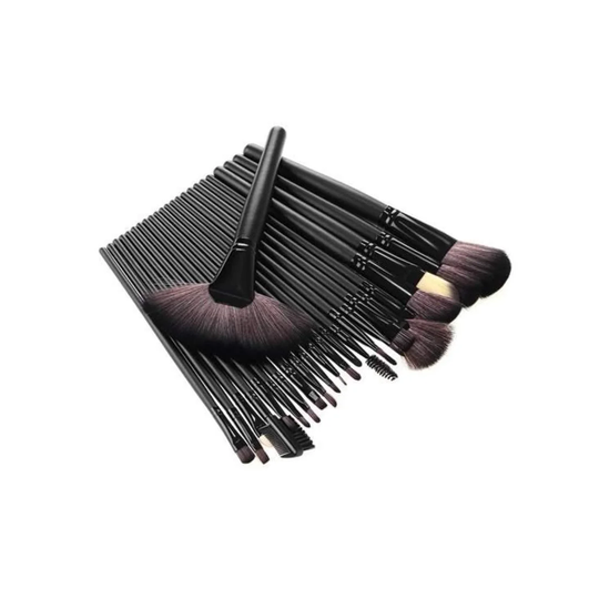 24x Makeup Børster - Sort