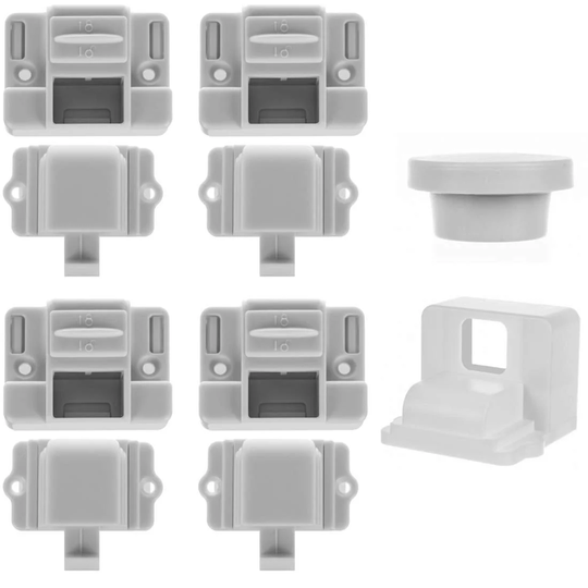 4x magnetisk sikkerhedslås