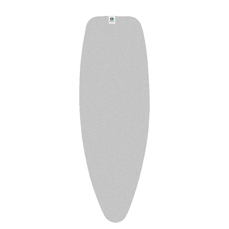 Overtræk Stl D silikone, 2mm skum 135x45 cm Sølv