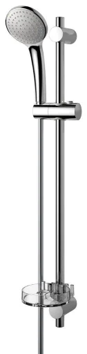 Børma Idealrain Dusjsett Ø100/720 mm, Krom