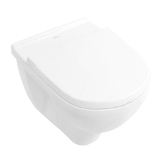 Villeroy&Boch Targa Classic - Vegghengt Toalett + Sete Hvit
