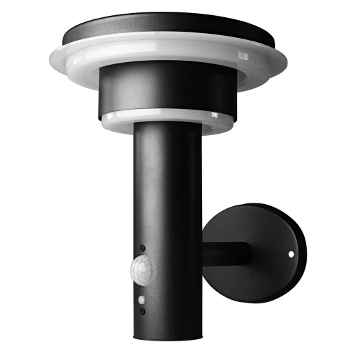 LEDvance Endura Solar vegglampe m/solcelle sensor, sort