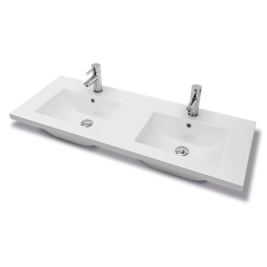Vikingbad ADA D46 Møbelservant B60-120cm Hvit / Mid H3,5cm 120cm Dobbel