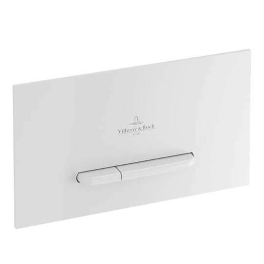 Villeroy&Boch Viconnect E300 Trykkplate Hvit /