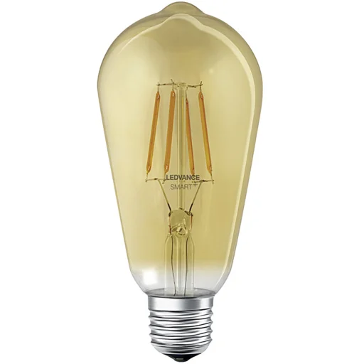 Ledvance SMART+ edison ZigBee 6W 824 680 lm E27 klar filament gull
