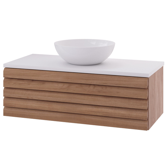 Linn Bad Selma Eikestav Heltre D45cm Servantskap Eik / 100cm Senter