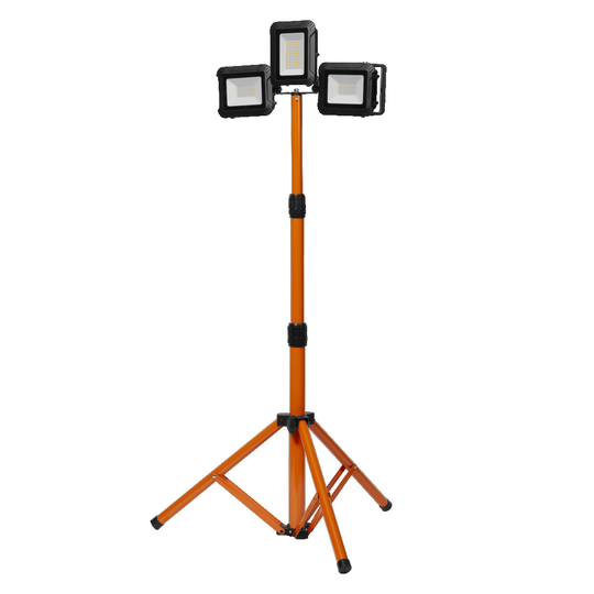 Led Worklight 3X50W Chrgmob 840 Tripod