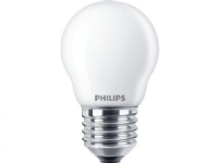 Philips MASTER Value LED Krone Dæmpbar 3,4W (40W) E27 P45 927 Mat Glas