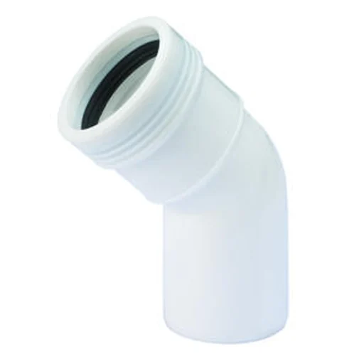 Wafix hvid vinkel 50 mm - 45 gr.