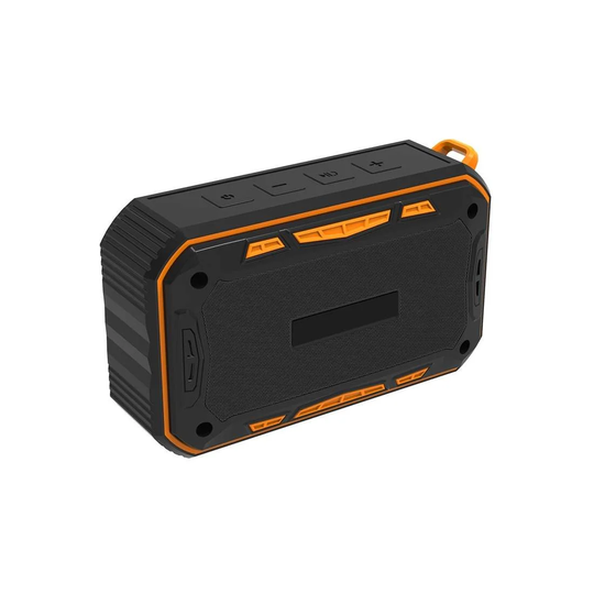 Sporty Vandtæt Bluetooth højttaler - Orange