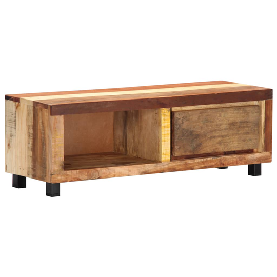 vidaXL tv-skab 100x30x33 cm massivt genbrugstræ