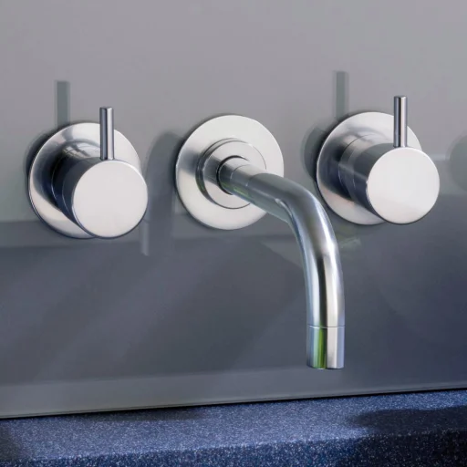 Vola 1511 servantbatteri, krom