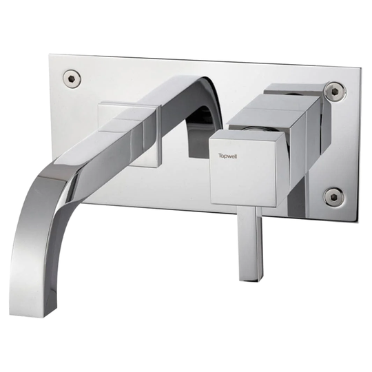 Tapwell Box006 Square Servantbatteri Innbygging Krom