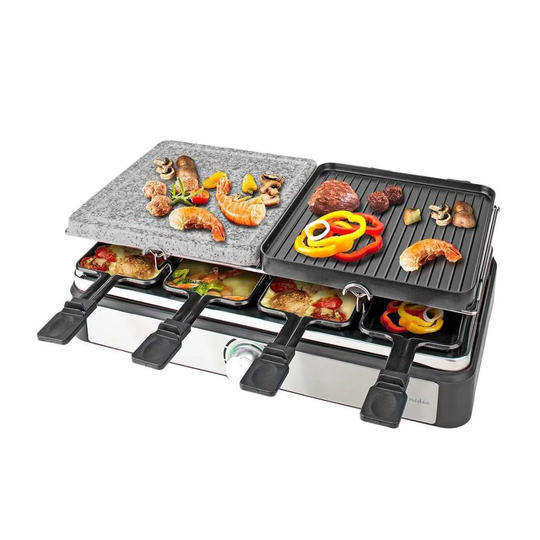 Raclette Grill - 8 Pander