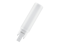 OSRAM DULUX D - LED-lyspære - form: rørformet - matteret finish - G24d-2 - 7 W (tilsvarende 18 W) - klasse F - varmt hvidt lys - 3000 K