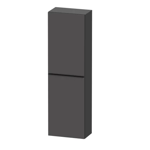 Duravit D-Neo halv høyskap 1320 x 240 mm i grafittt matt