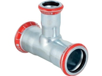 Geb. Mapress FZ T-stk 42x28 - Geberit Mapress FZ T-stykke red. d42mm d1=28mm d2=42mm