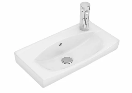 Ifö Spira Servant 51,5x28,5 cm, m/tapphull til høyre og overløp
