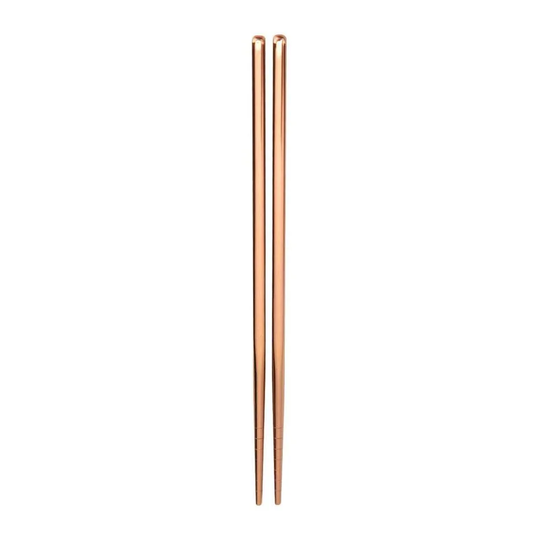 Spisepinde / Chopsticks i rustfrit stål - Bronze