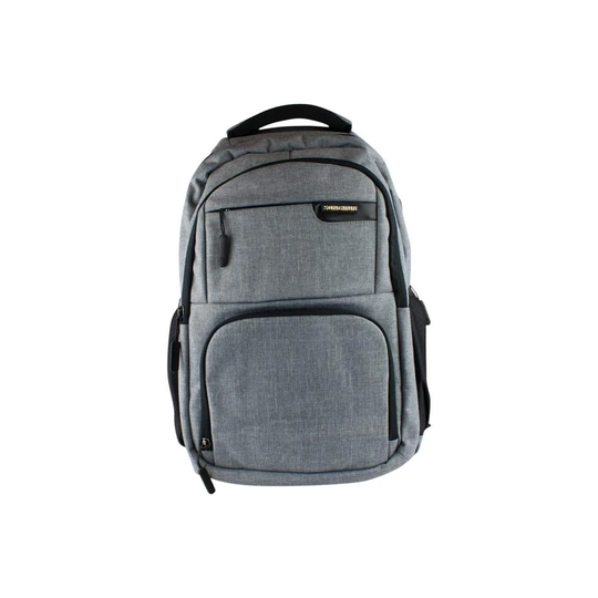 15.6" Computerrygsæk/USB-port & Stor kapacitet - Grå