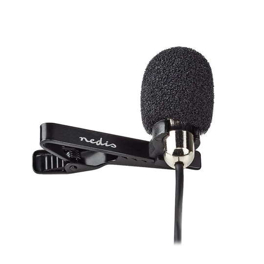 Mikrofon - Clip-On - 3.5 mm-stik