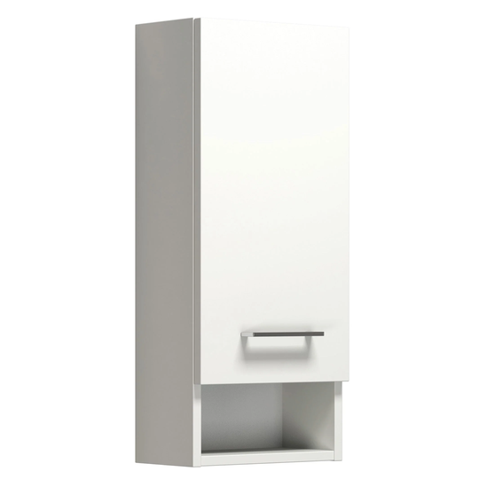 Dansani Mido+ Overskap 1 dør B30xd18xh70,4cm Hvit Matt / Høyre