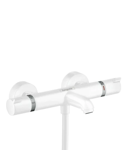 Hansgrohe Ecostat Comfort kar-/dusjbatteri, matt hvit