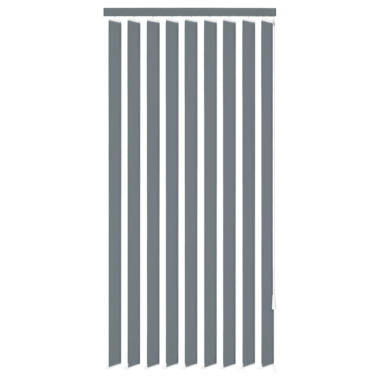 vidaXL lamelgardiner gråt stof 150x250 cm