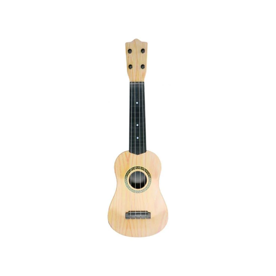 Legetøjsguitar med 4 strenge