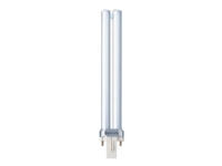 Philips MASTER PL-S - Ikke-integreret kompakt fluorescerende lyspære - form: biax - G23 - 8.8 W - klasse G - køligt hvidt lys - 4000 K