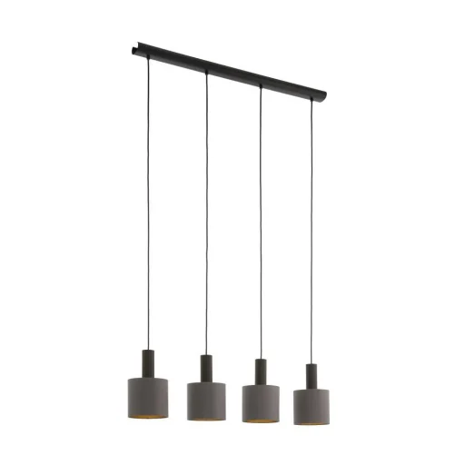 Concessa 1 lang L940 brun/cappacino/gull, E27, 4X60W