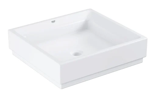 Grohe Cube Ceramic servant 50 x 47 cm, PureGuard, alpinhvit