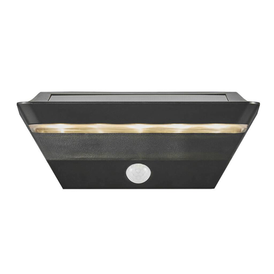 Agena Solcell wall lamp (Sort)