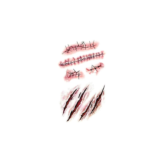 Falske tatoveringer - Halloween-design