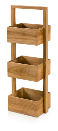 Möve oppbevaringsreol, Teak wood