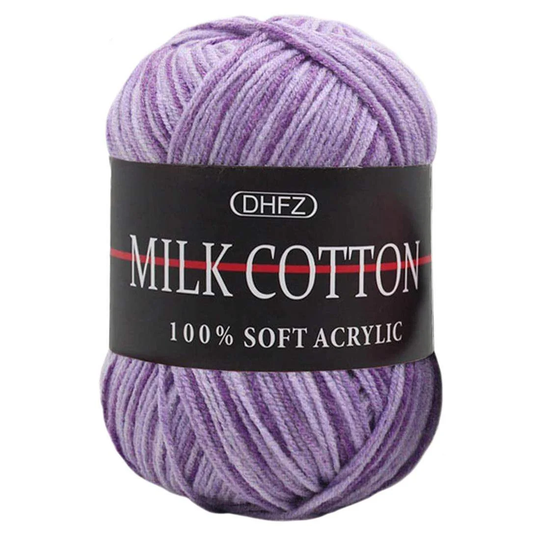 Garn, Soft Acrylic - 50 g - Lilla