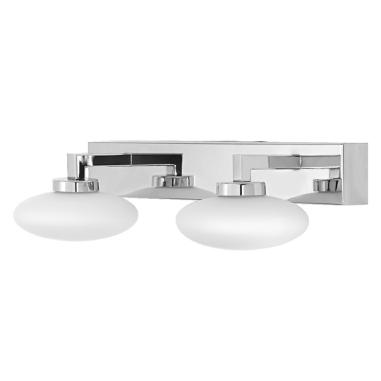 Smart+ wall Orbis Elypse IP44 TW 34 cm Chrome 2x5W 1000Lum