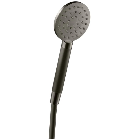 Tapwell Zdoc095 Dusjhode i Metall Brushed Black Chrome